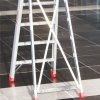 Drabina jednostronna z głębokimi  8 cm stopniami  Faraone LADY6